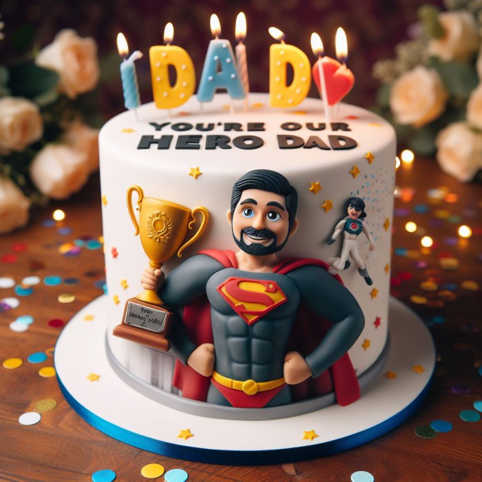 جدیدترین و زیبا ترین طرح های کیک  روز پدر و روز مرد 1402