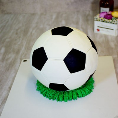 کیک توپ فوتبال پسرانه 