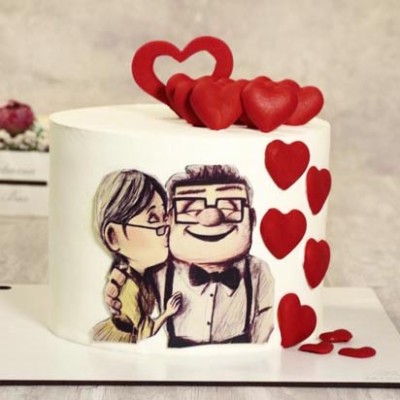 کیک عاشقانه آپ 