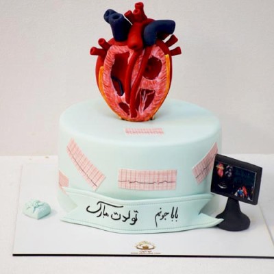 کیک پزشک قلب 