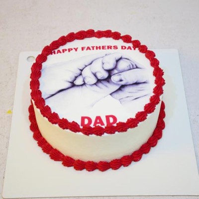 کیک روز پدر تصویری 