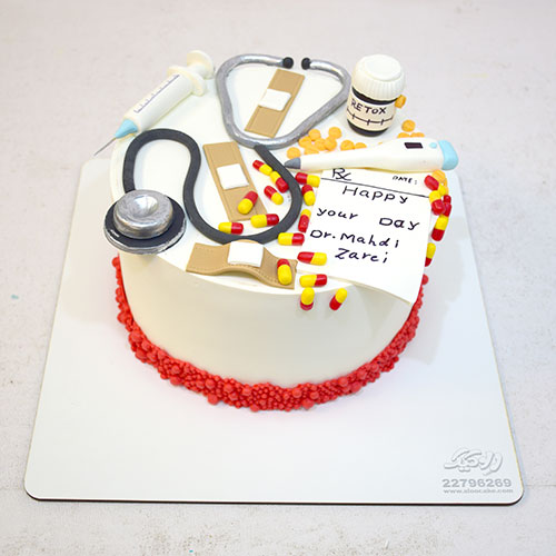 کیک پزشکی با نسخه