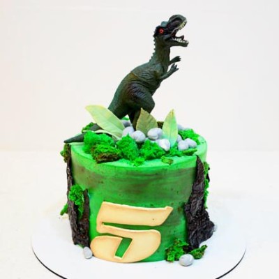کیک دایناسور تیرکس 