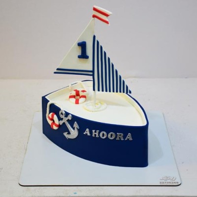 کیک کشتی دزد دریایی 