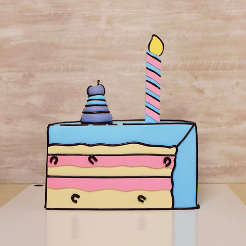 کیک کارتونی اسلایسی