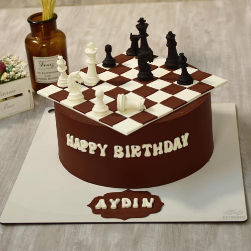 کیک شطرنج 