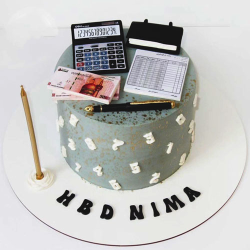 کیک روز حسابداری طوسی