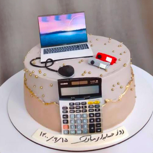 کیک روز حسابدار کالباسی
