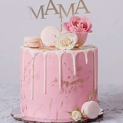 کیک روز مادر شکلات سفید