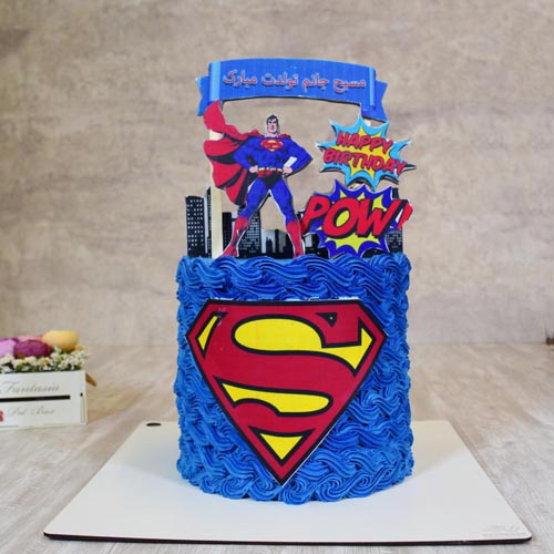 کیک سوپرمن
